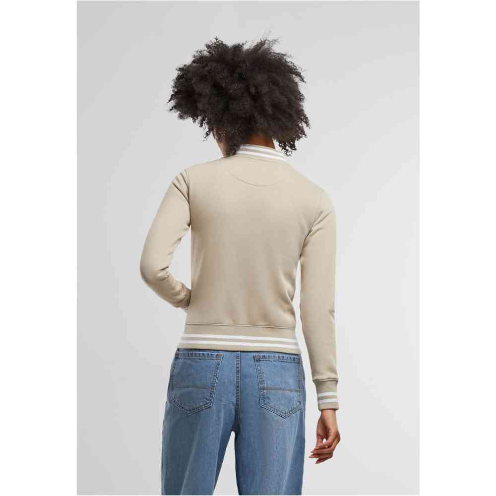 Urban Classics - Sweat College jacket - Grey/Grey